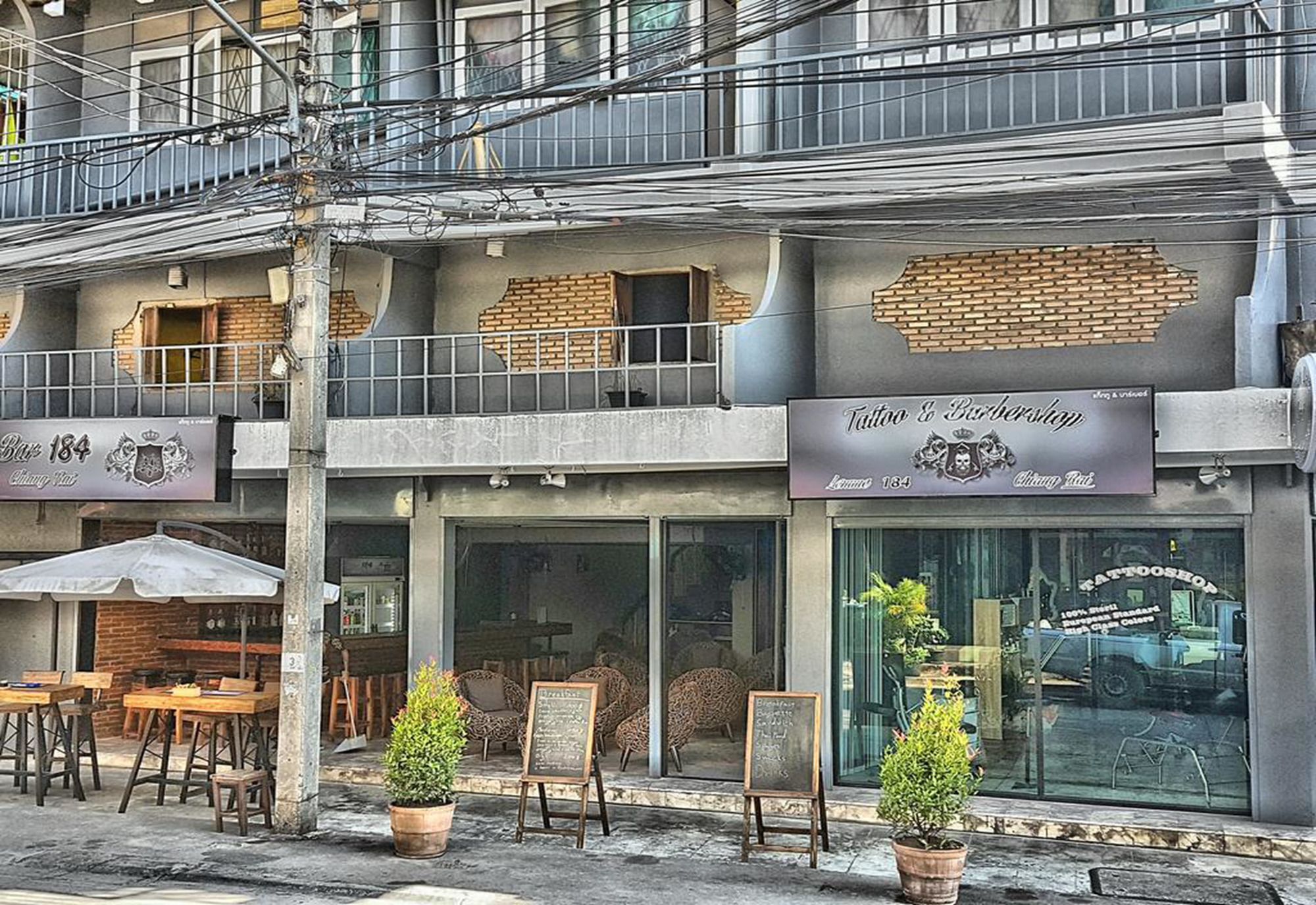 Bar 184 Party Hostel (Adults Only) Chiang Rai Zewnętrze zdjęcie